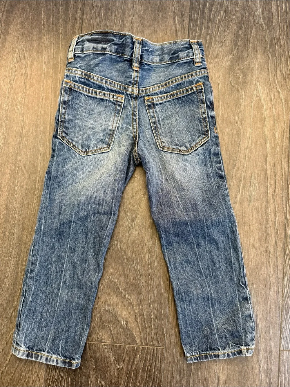 GAP Slim Straight kids Blue Washed Jeans